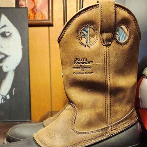 Men's 9.5 M Georgia Boot Muddog Wellington Work Boot